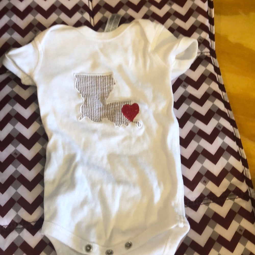embroidered onesie